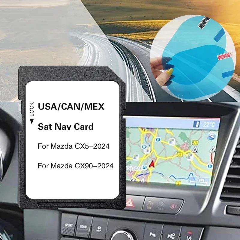 ̼ SD ī,  CX-5 CX-90 ֽ Ʈ, 2023 Sat Nav , ̱ CAN MEX, 16GB GPS ׼, 輭  ƼĿ 